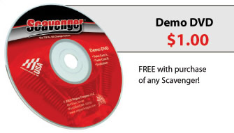 Scavenger Demo DVD - Free with Scavenger kit