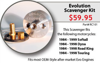 EVO engine Scavenger kit